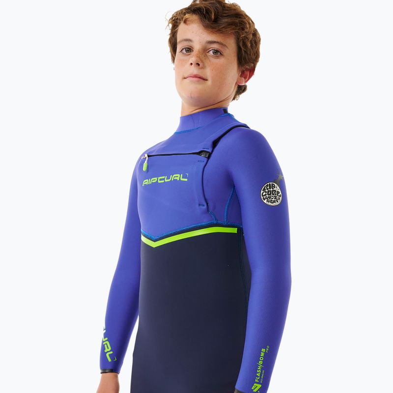 Rip Curl Flashbomb 4/3 mm mellkasi cipzár wild berry gyermek úszóhab 5