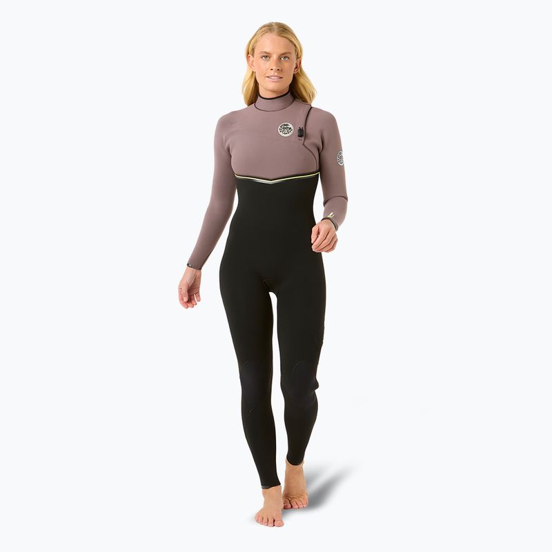 Rip Curl Ebomb 3/2 mm Zip Free tojásgyümölcs női búvárruha 3