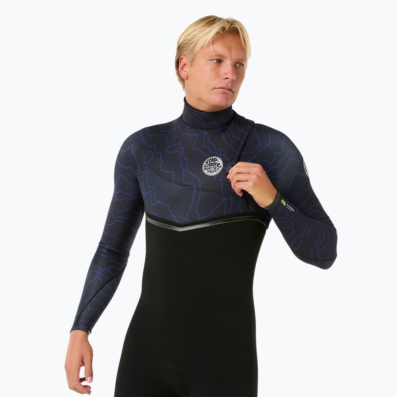 Rip Curl E Bomb 4/3 mm Zip Free vad bogyós férfi búvárruha 4
