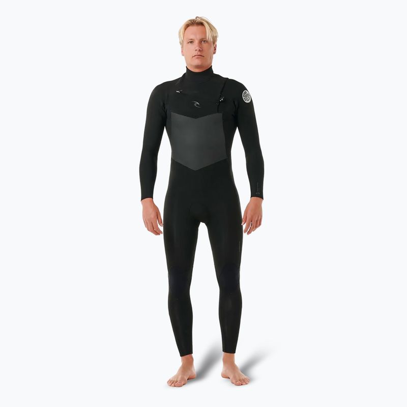 Férfi neoprén ruha Rip Curl Dawn Patrol 5/3mm Chest Zip dark navy