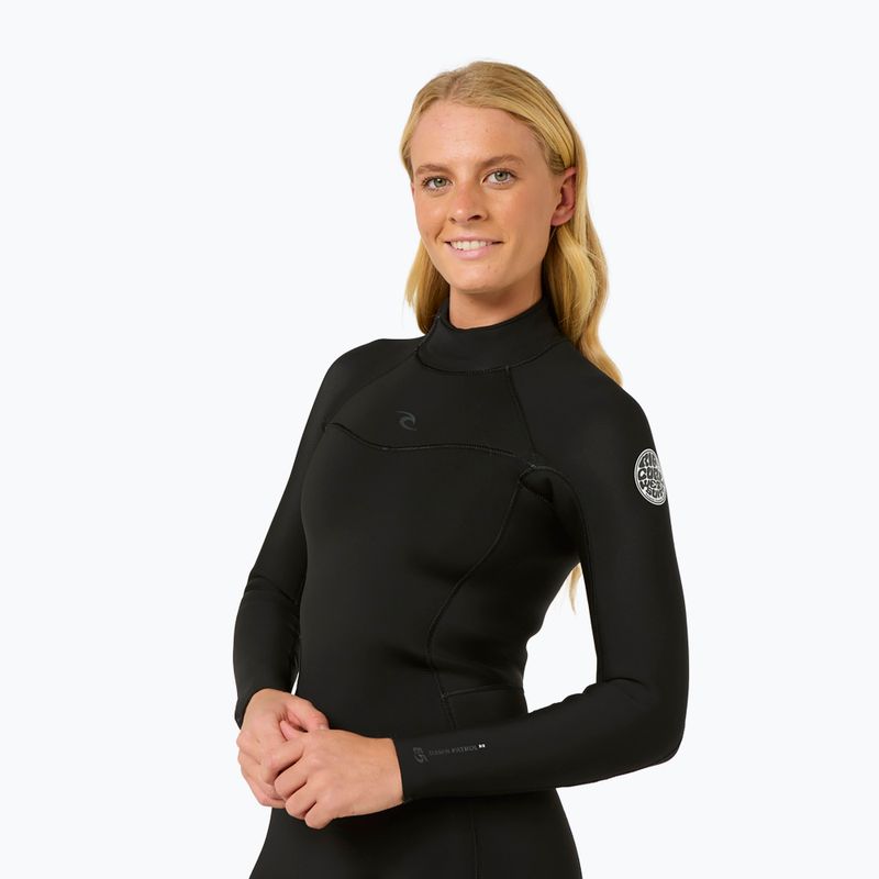Női úszóruha Rip Curl Wms Dawn Patrol Bz 4/3 mm Black 6