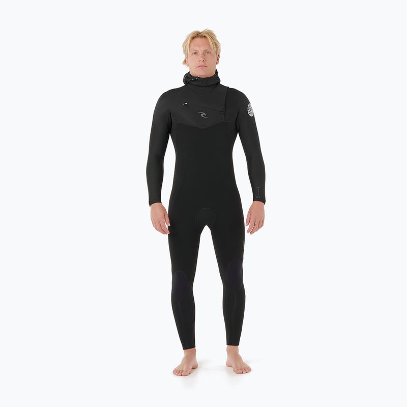 Férfi úszóruha Rip Curl Dawn Patrol Cz Hood 5/4 mm black 2