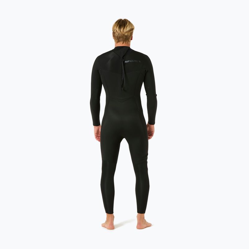 Férfi úszóruha Rip Curl Dawn Patrol 4/3mm Back Zip black 2
