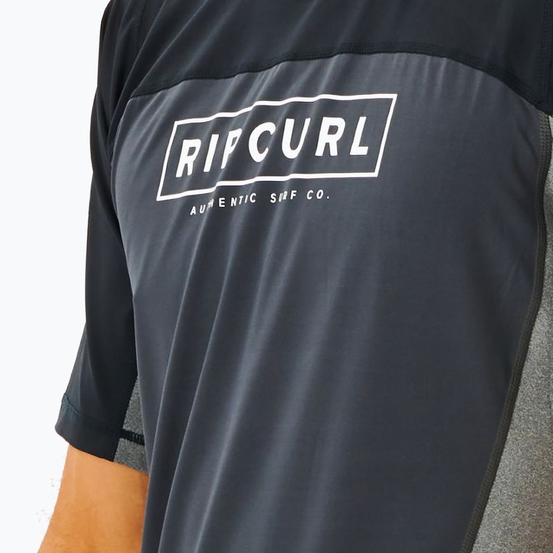 Rip Curl Drive Relaxed 90 férfi úszópóló szürke/fekete 12VMRV 3