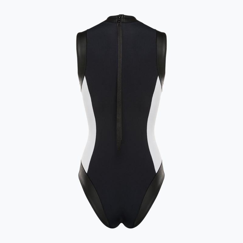 Rip Curl Mirage Ultimate Good 1 Piece 1000 egyrészes fürdőruha fekete-fehér 01FWSW 2