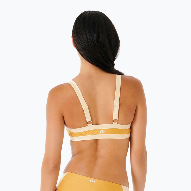 Rip Curl Mirage Colour Block Tri 146 sárga fürdőruha felső 06VWSW 5