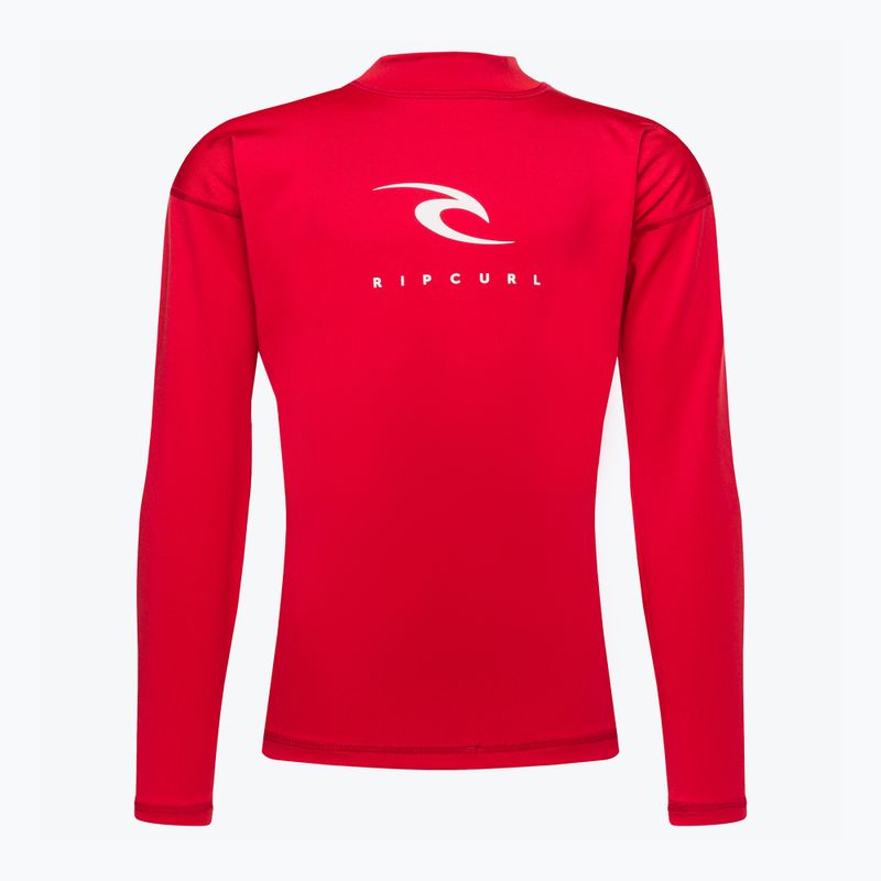 Rip Curl Corps Rash Vest 40 gyermek úszómellény piros 11MBRV