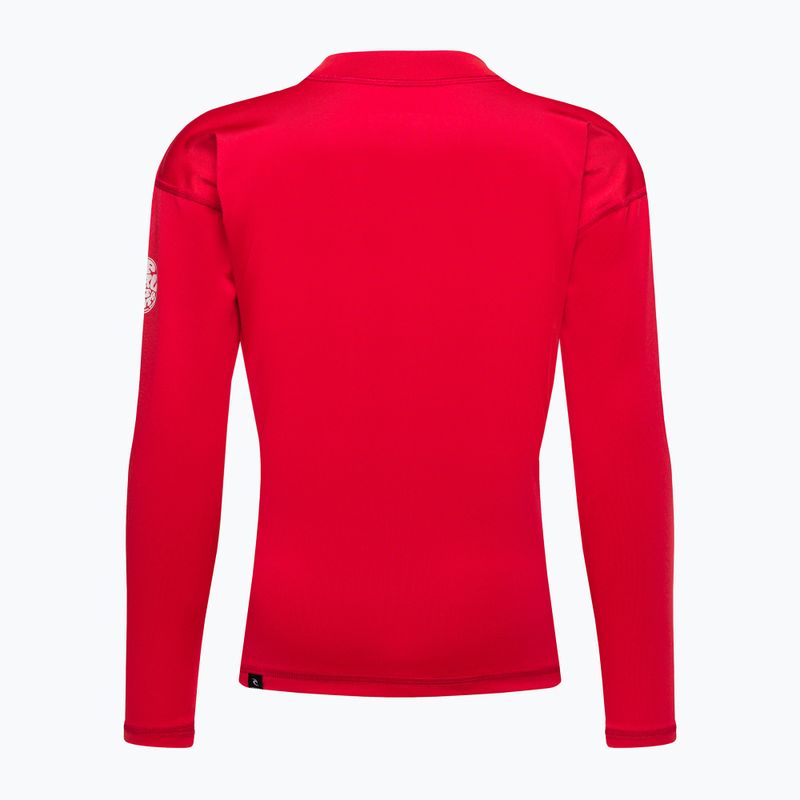 Rip Curl Corps Rash Vest 40 gyermek úszómellény piros 11MBRV 2