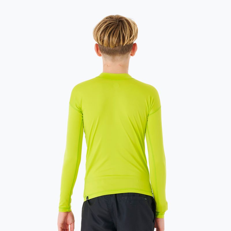 Rip Curl Corps Rash Vest gyermek úszómellény 4078 zöld 11MBRV 11MBRV 2
