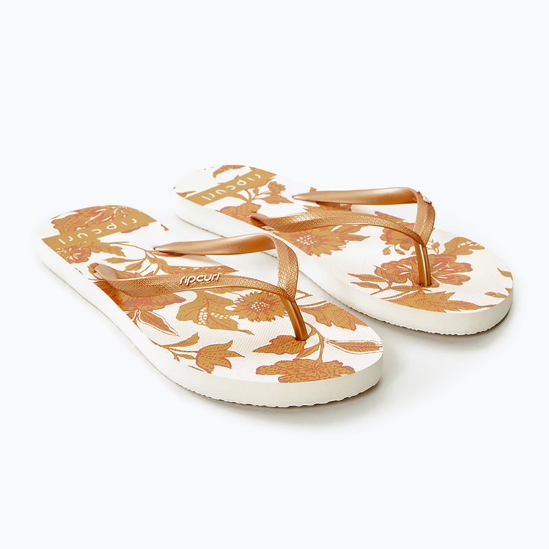 Rip Curl Oceans Together 172 női flip flop fehér és barna 15RWOT 9