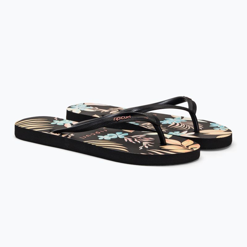 Női Rip Curl Sun Dance 90 flip flopok fekete 15TWOT 4