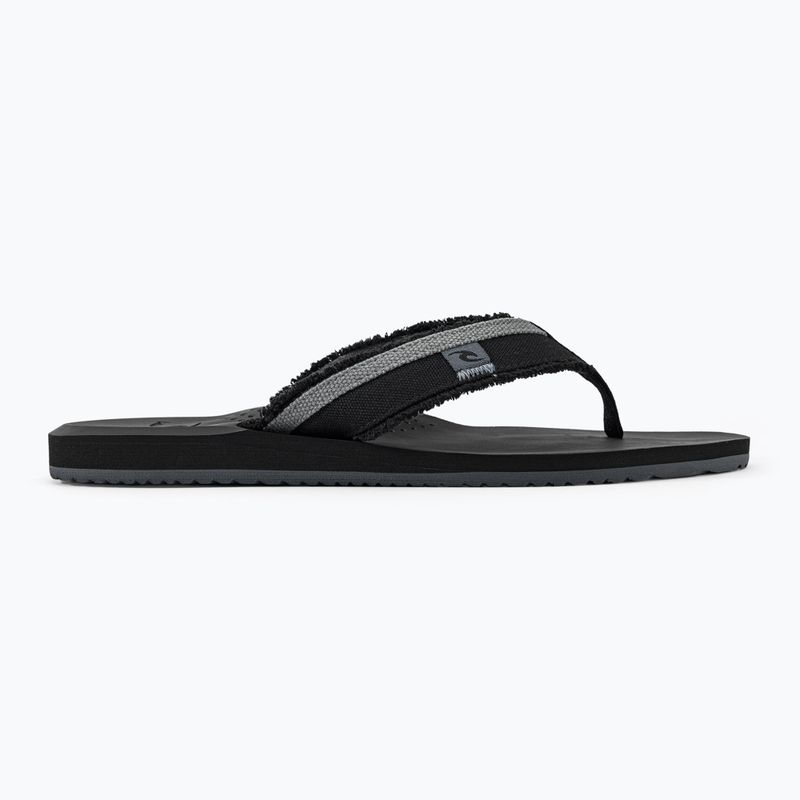 Férfi Rip Curl Reactor Open Toe 90 flip flop fekete 19VMOT 2