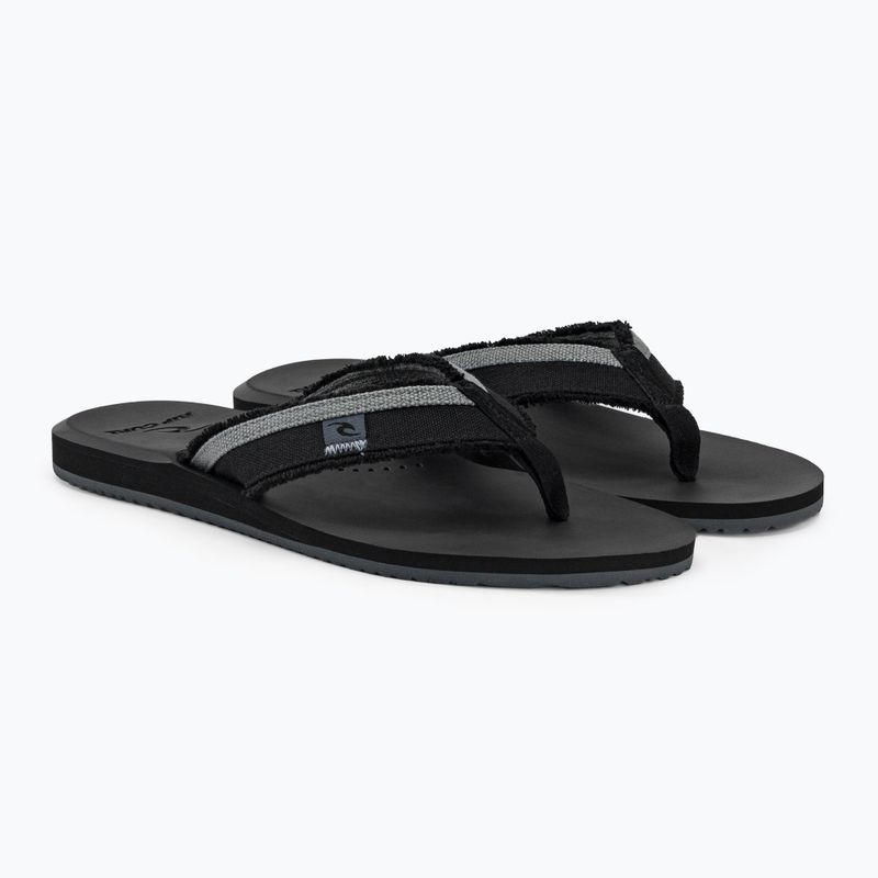 Férfi Rip Curl Reactor Open Toe 90 flip flop fekete 19VMOT 4