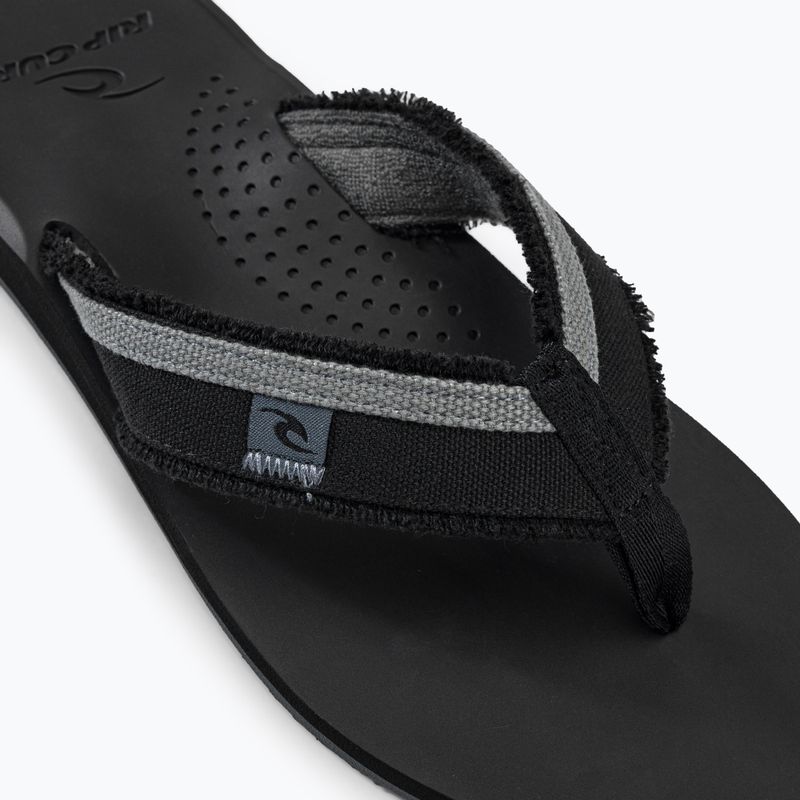 Férfi Rip Curl Reactor Open Toe 90 flip flop fekete 19VMOT 7
