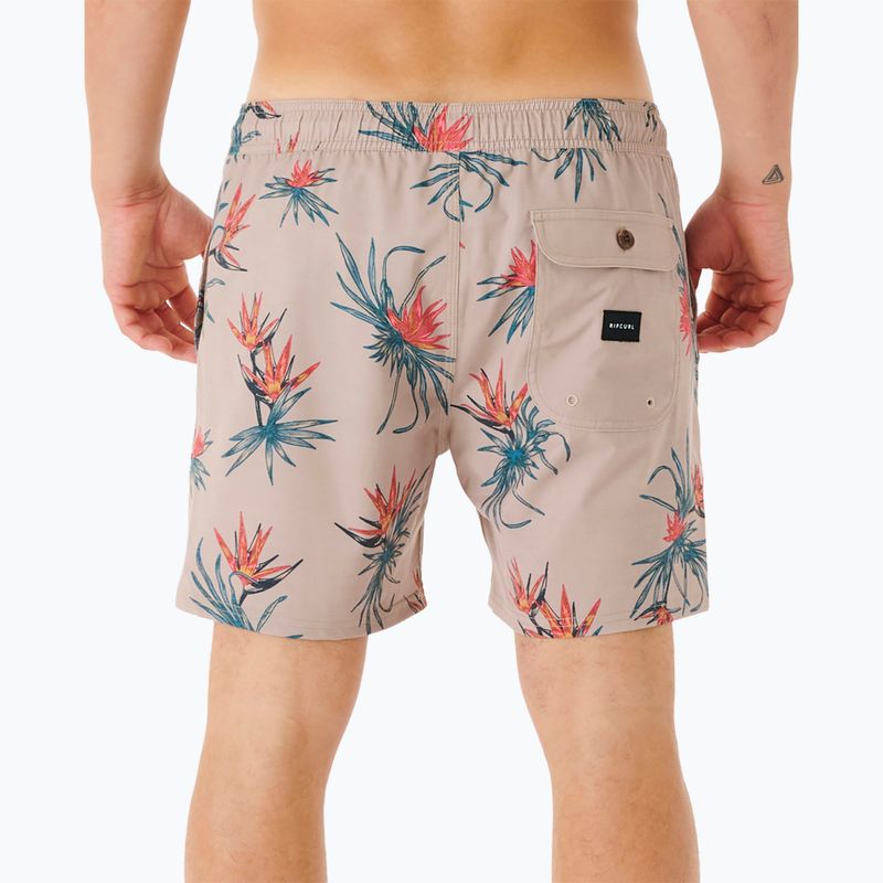 Rip Curl férfi Paradiso Volley rövidnadrág 5067 bézs 03DMBO 3