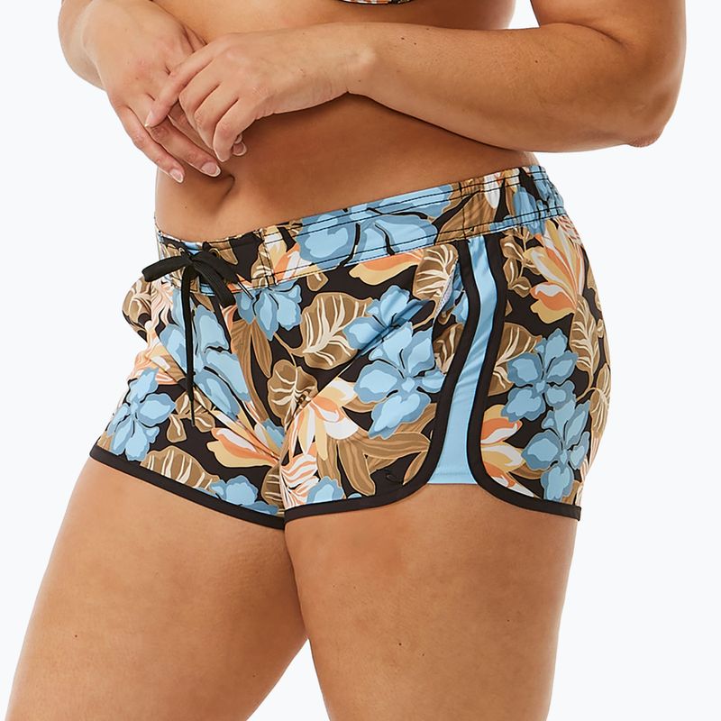 Női fürdősort Rip Curl Follow The Sun 3" dusty blue 3