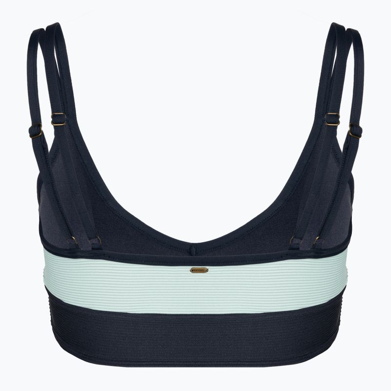 Fürdőruha felső Rip Curl Block Party Spliced Crop navy 2