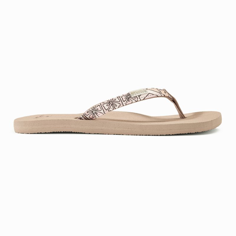 Női flip-flop papucs Rip Curl Freedom Bloom Open Toe bright peach 2