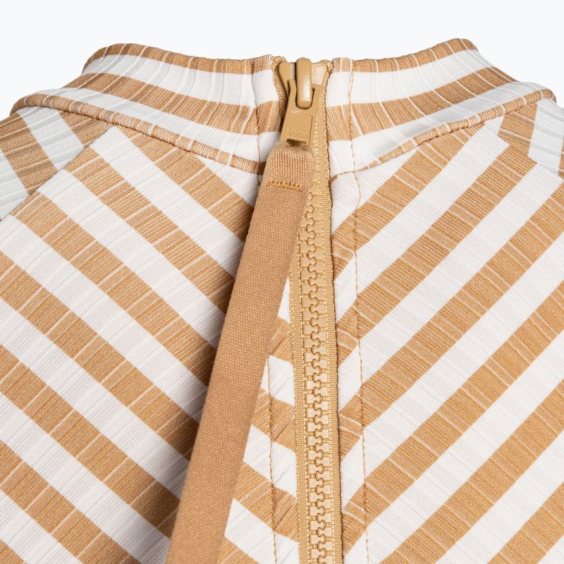 Női egyrészes fürdőruha Rip Curl Premium Surf LS Surf világosbarna 5