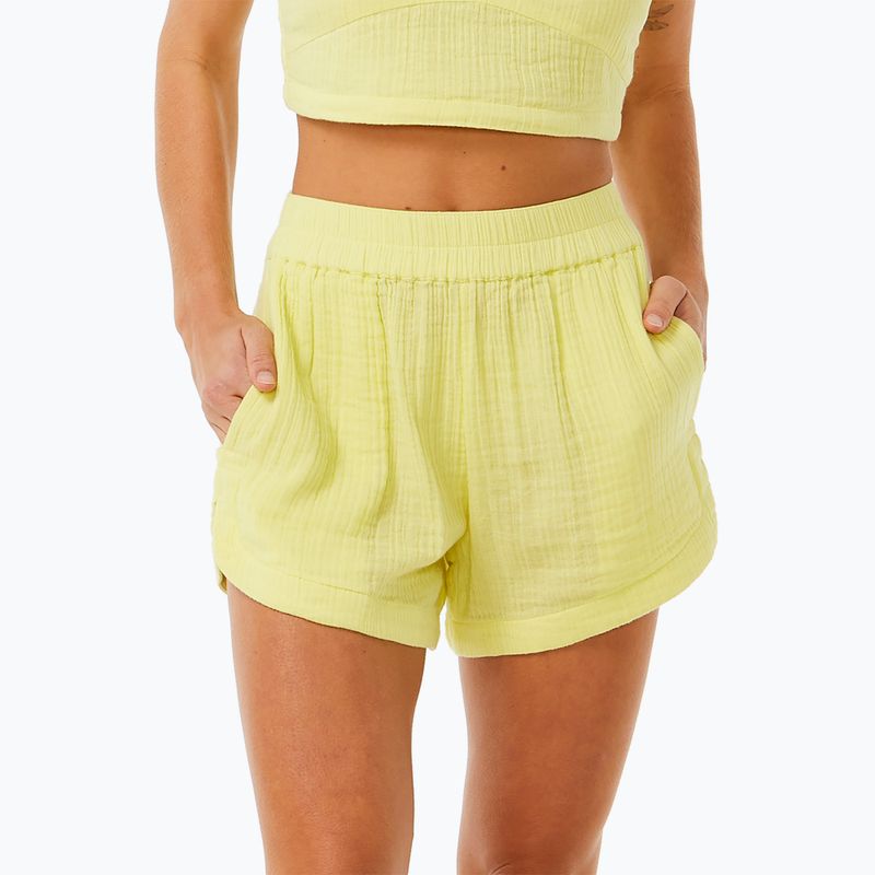 Női Rip Curl Premium Surfâ élénksárga rövidnadrág