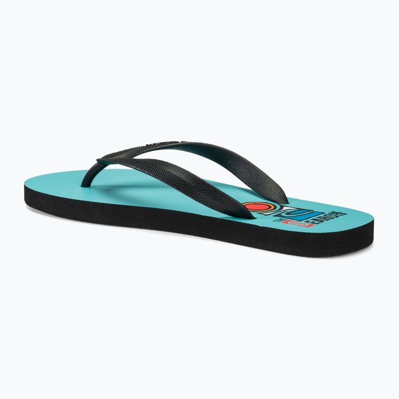 Férfi Rip Curl Foamies Bloom Open Toe flip flopok világoskék 3