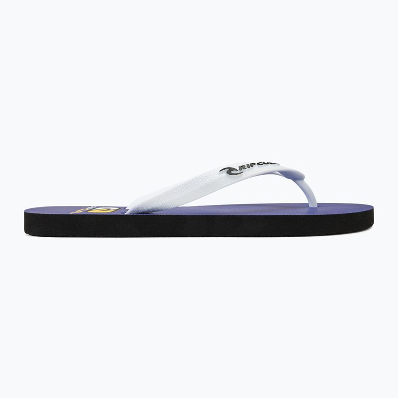 Férfi flop-flop papucs Rip Curl Foamies Bloom Open Toe deep blue 2