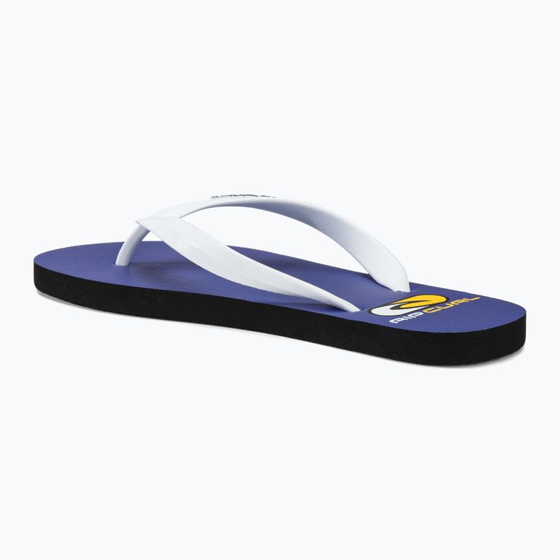 Férfi flop-flop papucs Rip Curl Foamies Bloom Open Toe deep blue 3