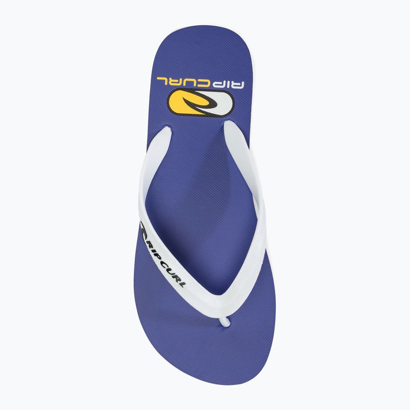 Férfi flop-flop papucs Rip Curl Foamies Bloom Open Toe deep blue 5