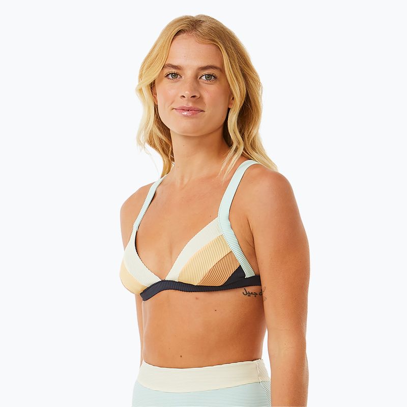Fürdőruha felső Rip Curl Block Party Spliced Fixed Tri navy 3