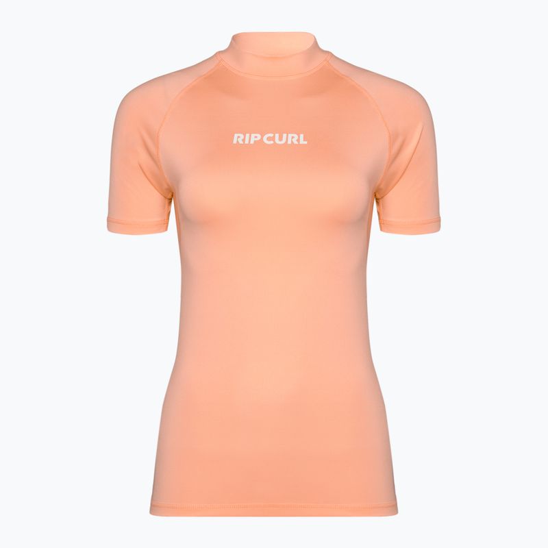 Női Rip Curl Classic Surf Upf Rashguard SS világos barack színű úszópóló