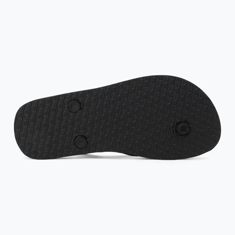 Rip Curl Wetty Fade Bloom mosott fekete gyermek szandálok 4