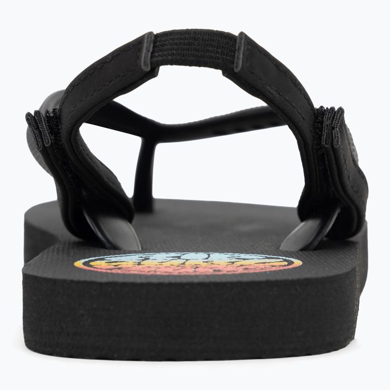 Rip Curl Wetty Fade Bloom mosott fekete gyermek szandálok 6