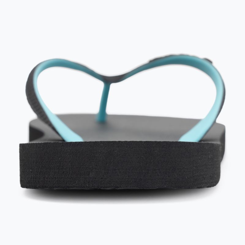 Férfi Rip Curl Wetty Fade Bloom mosott fekete flip flopok 6
