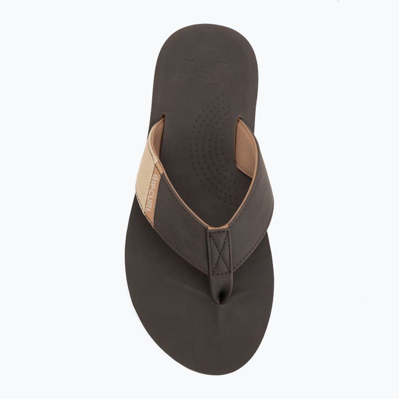 Férfi papucsok Rip Curl Oxford Bloom brown 5