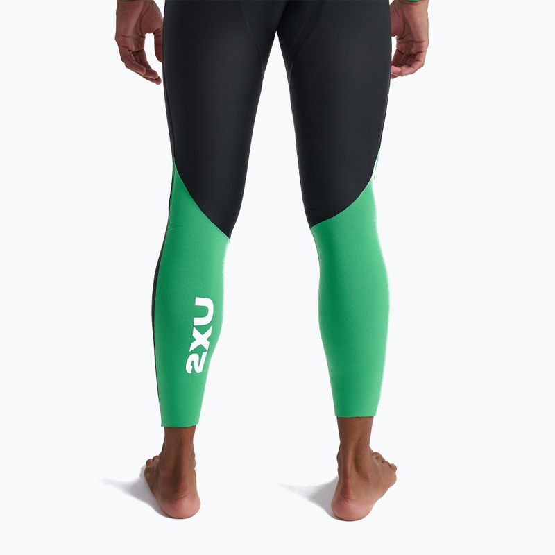 Férfi 2XU Propel Openwater triatlon búvárruha fekete/világoszöld 8