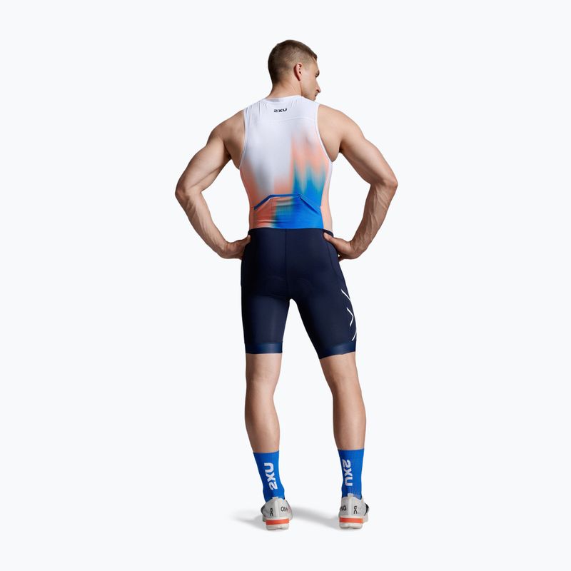 Férfi triatlon ruha 2XU Core nebula blaze/midnight 3