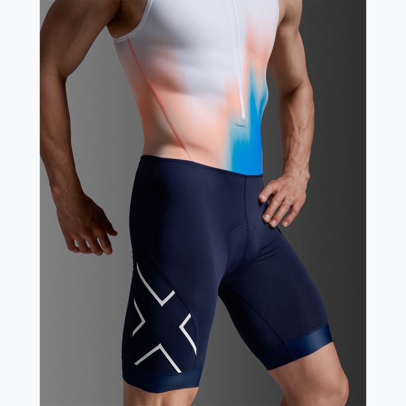 Férfi triatlon ruha 2XU Core nebula blaze/midnight 6