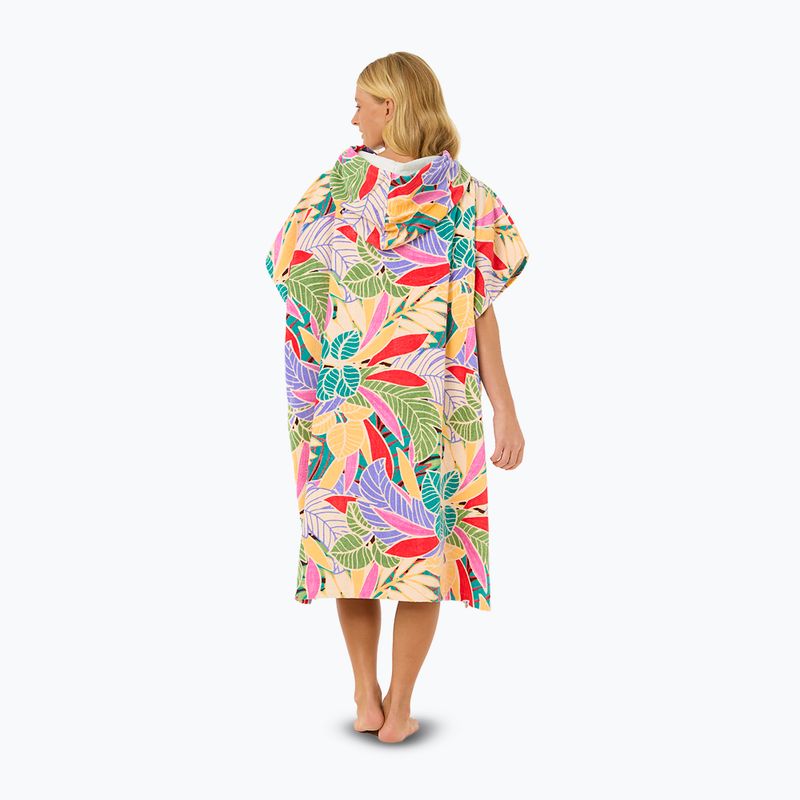 Női Rip Curl vegyes kapucnis poncsó sötét csokoládé 2
