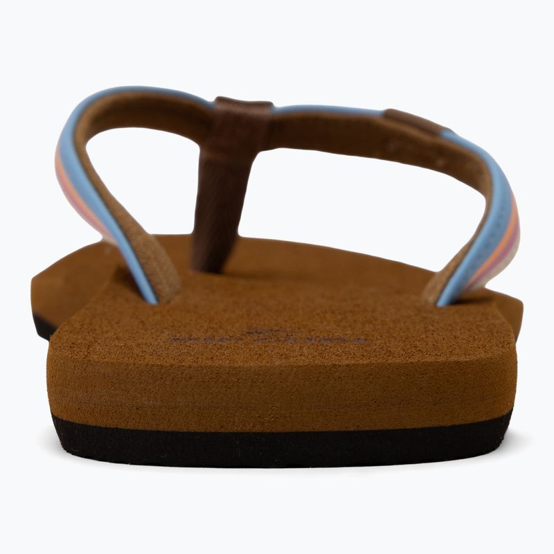 Női Rip Curl Freedom Bloom Open Toe flip flopok kék 6