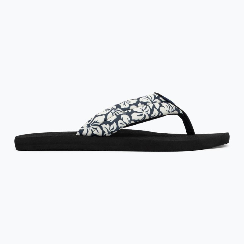 Női Rip Curl Freedom Plush Bloom flip flopok fekete 2