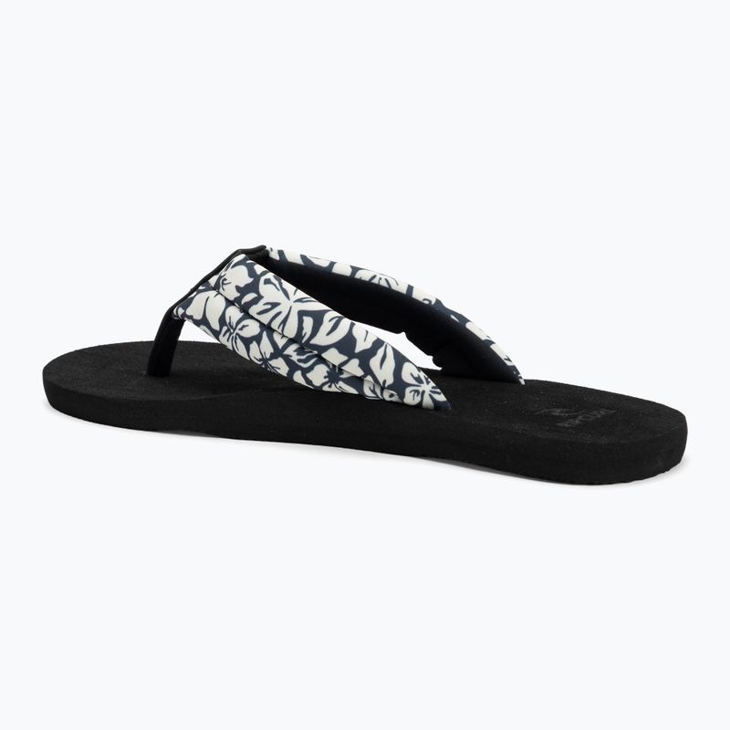 Női Rip Curl Freedom Plush Bloom flip flopok fekete 3