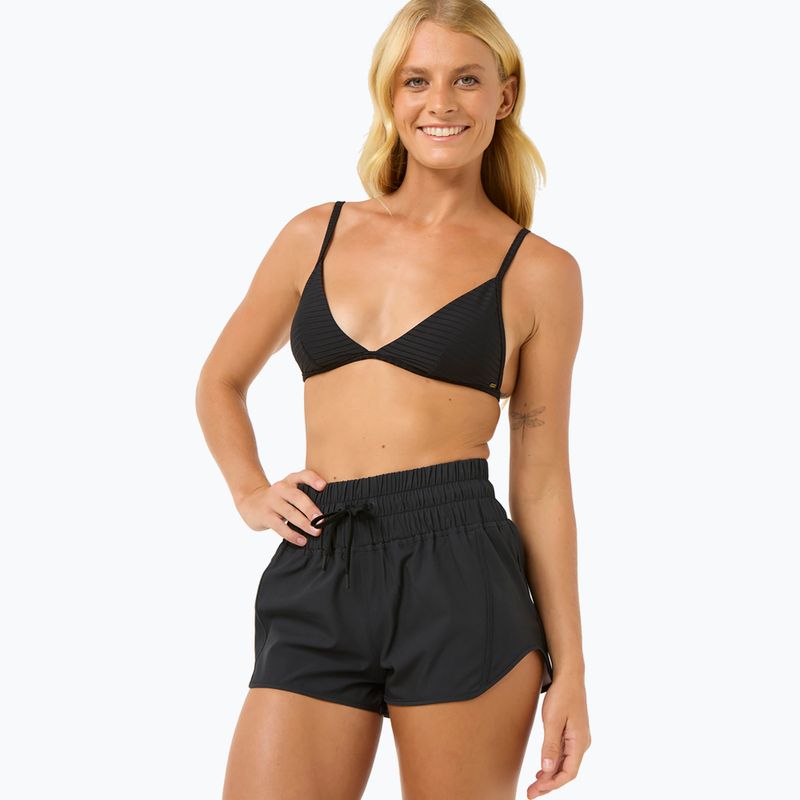 Női Rip Curl High Waist Retro Volley 3" úszó rövidnadrág fekete 4