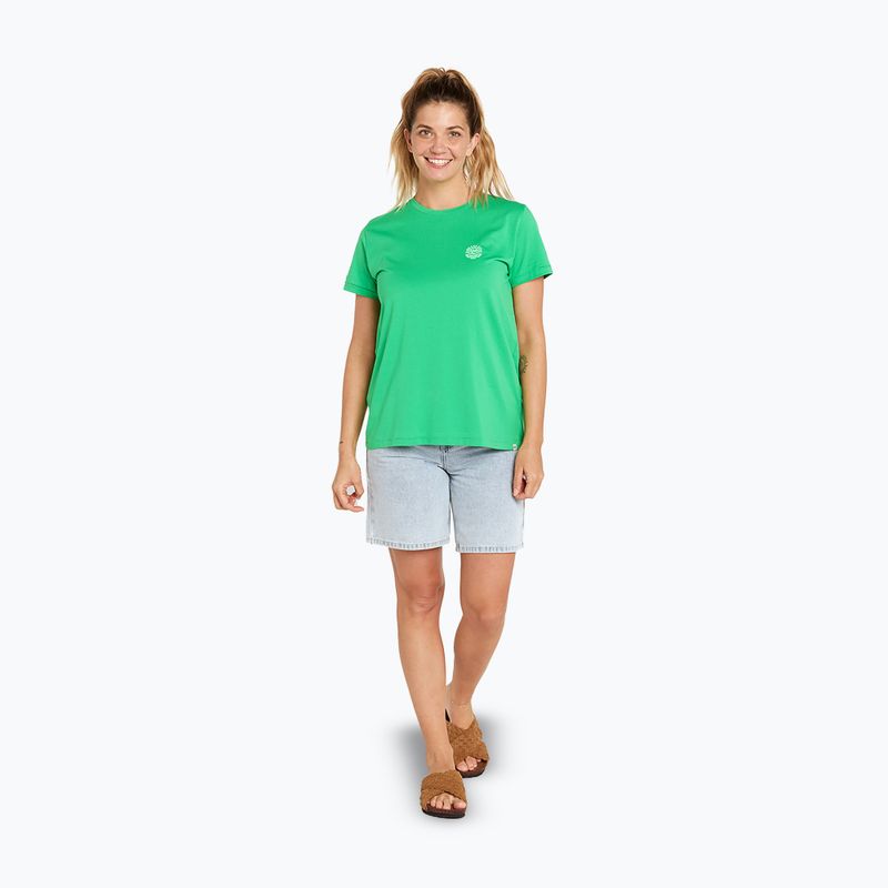 Női Rip Curl Re-Entry Crew zöld póló 2