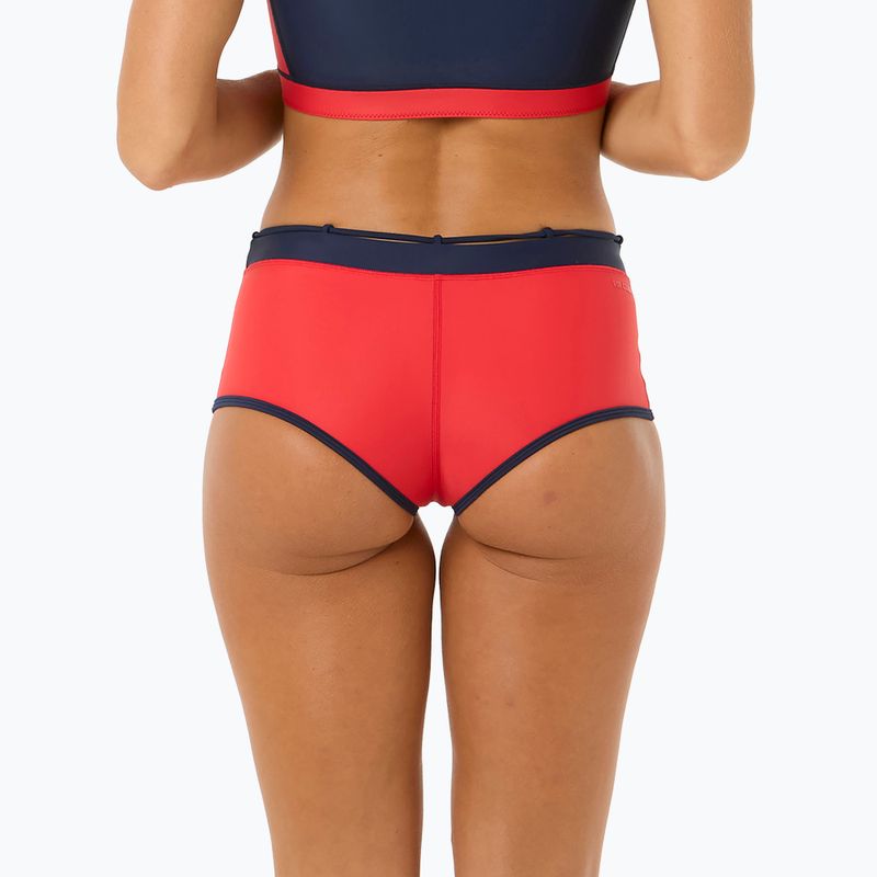 Rip Curl Noughties Low Rise Victoria Vergara piros/sötétkék fürdőruha alsó rész 5