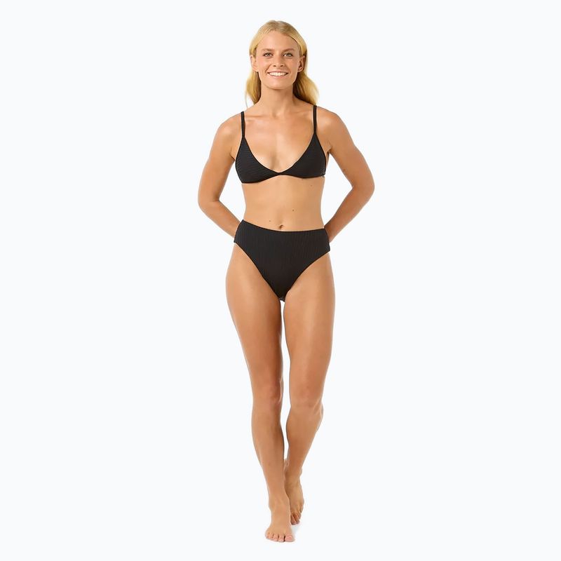 Rip Curl Premium Surf Retro Retro High Good fekete egyrészes fürdőruha 2