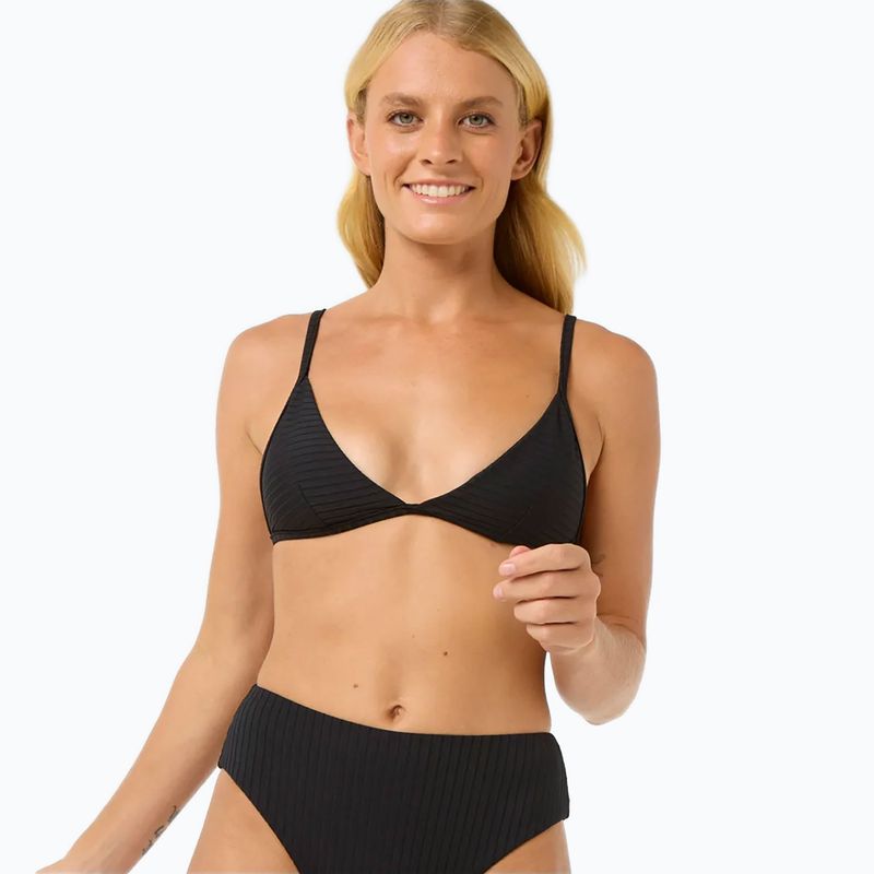 Rip Curl Premium Surf Retro Retro High Good fekete egyrészes fürdőruha 4