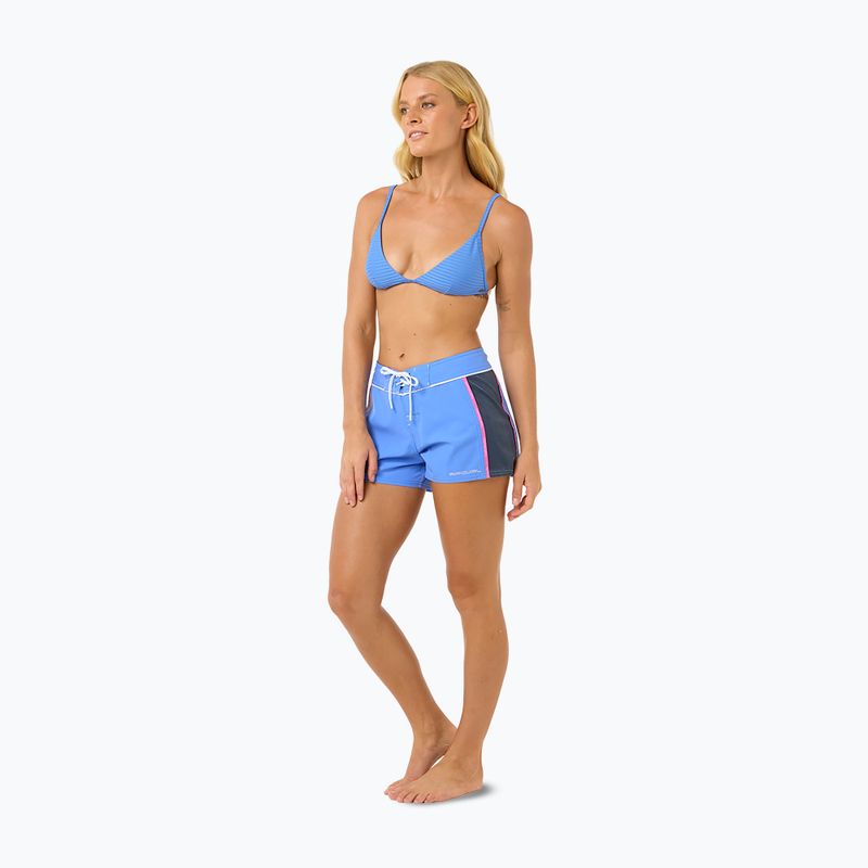Női Rip Curl Las Dalias Performance 3" úszónadrág kék 2