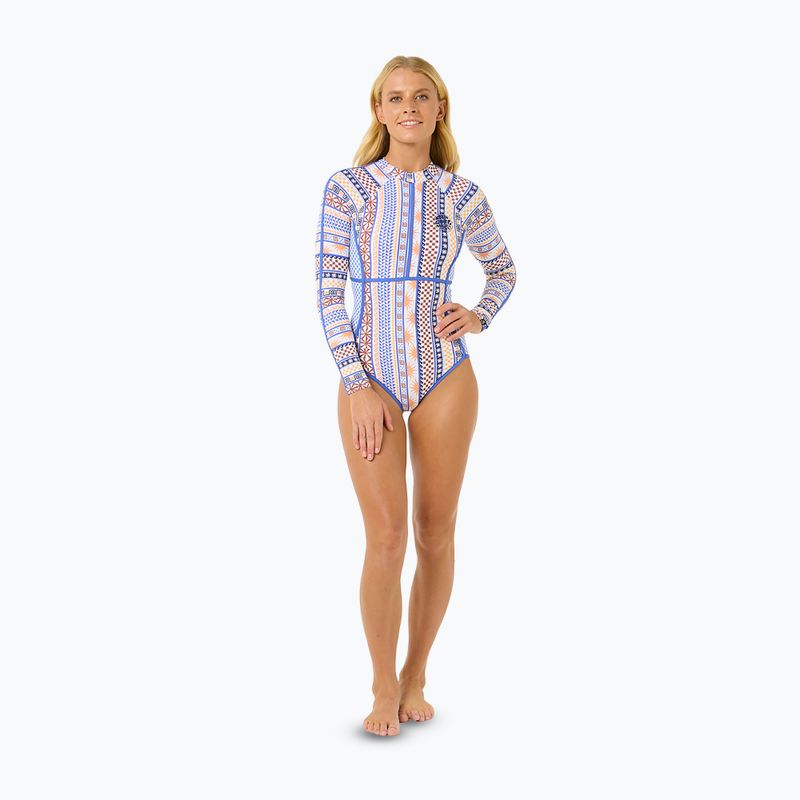 Rip Curl női egyrészes fürdőruha San Carlos UPF szörfruha többszínű 2