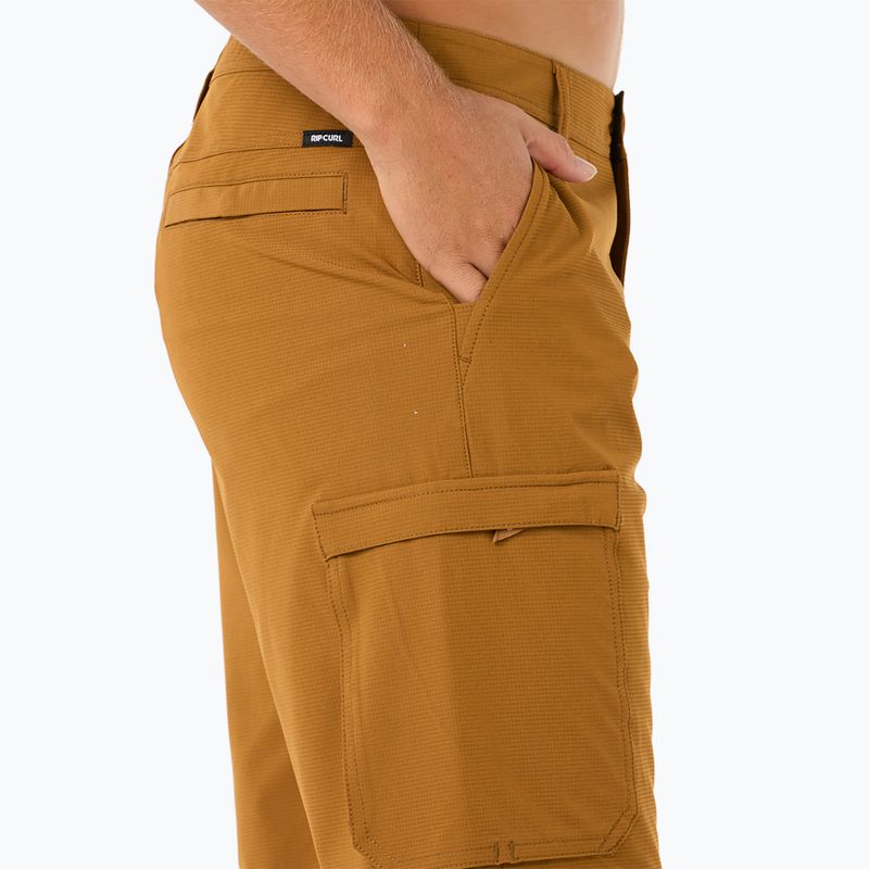 Férfi Rip Curl Boardwalk Classic Surf Cargo rövidnadrág arany 5