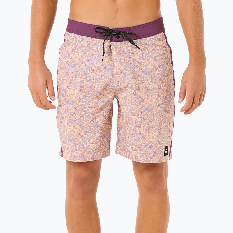 Férfi Rip Curl Mirage Floral Reef füstszürke szőlő fürdőruha 5